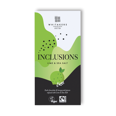 Dark Lime & Sea Salt Chocolate Bar (90g)