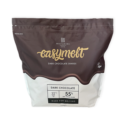 55% Dark Couverture Chocolate Easymelt Mini Shards (2.5kg)