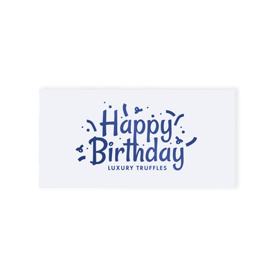 Happy Birthday 8 Chocolate Truffle Gift Box (98g)