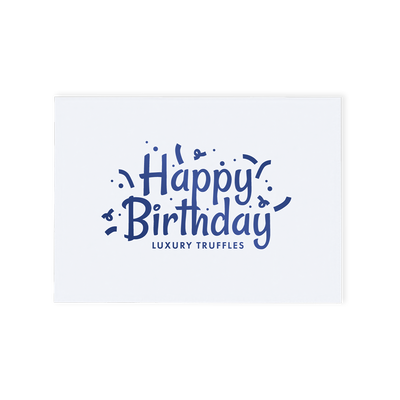 Happy Birthday 12 Chocolate Truffle Gift Box (145g)