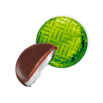 Dark Chocolate Foiled Lemon & Lime Fondant Creams Tub (1kg)