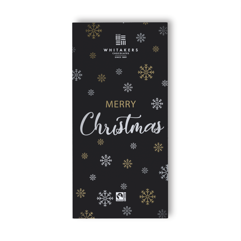 Merry Christmas Milk Chocolate Bar (90g)