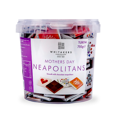 Milk chocolate 'Mother's Day' Neapolitan Tub (750g)