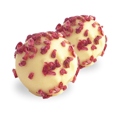 White Chocolate Raspberry & Champagne Truffles (1kg)