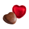 Milk Chocolate Red Foiled Hearts (1kg boxes)
