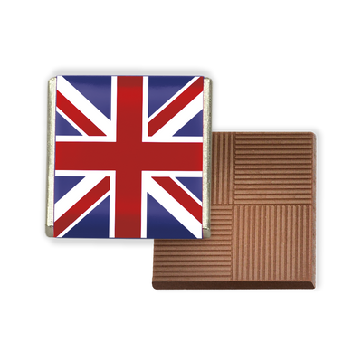Milk Chocolate 'Union Jack' Neapolitans (750g)