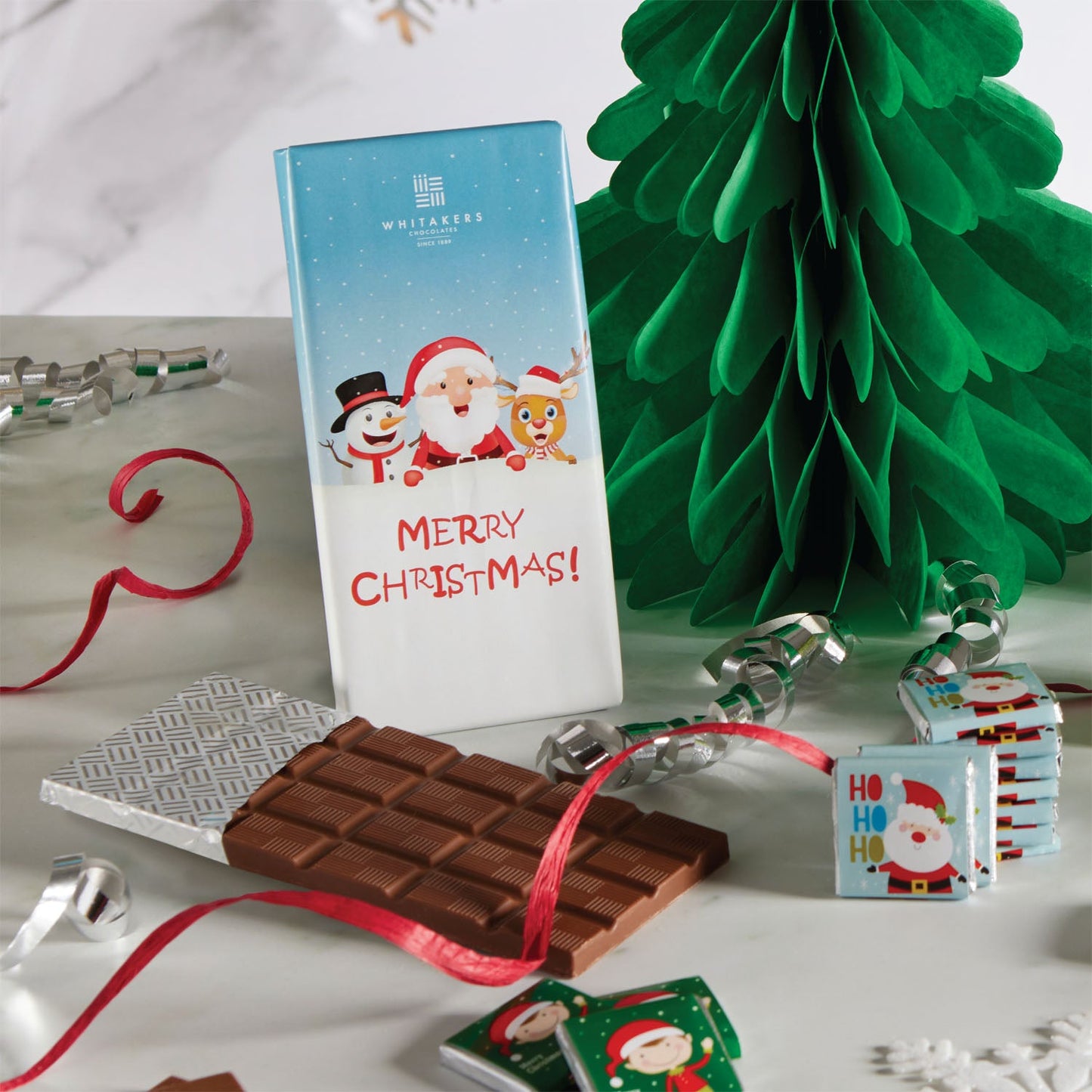 90g milk chocolate christmas fun bar