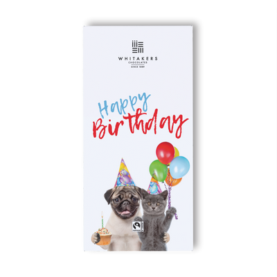 Happy Birthdays (Animals) Milk Chocolate Bar (90g)