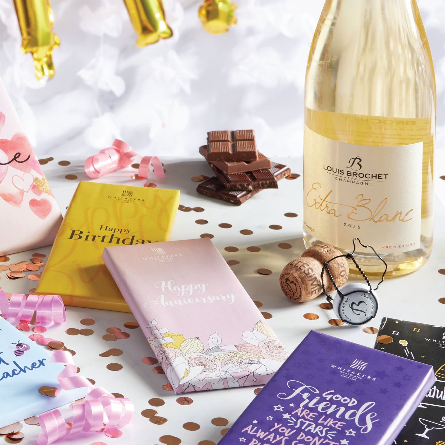 90g milk chocolate happy birthday (unisex yellow) bar