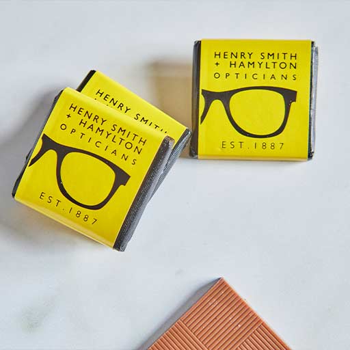 Branded Chocolate Neapolitans Branded Chocolate Neapolitans
