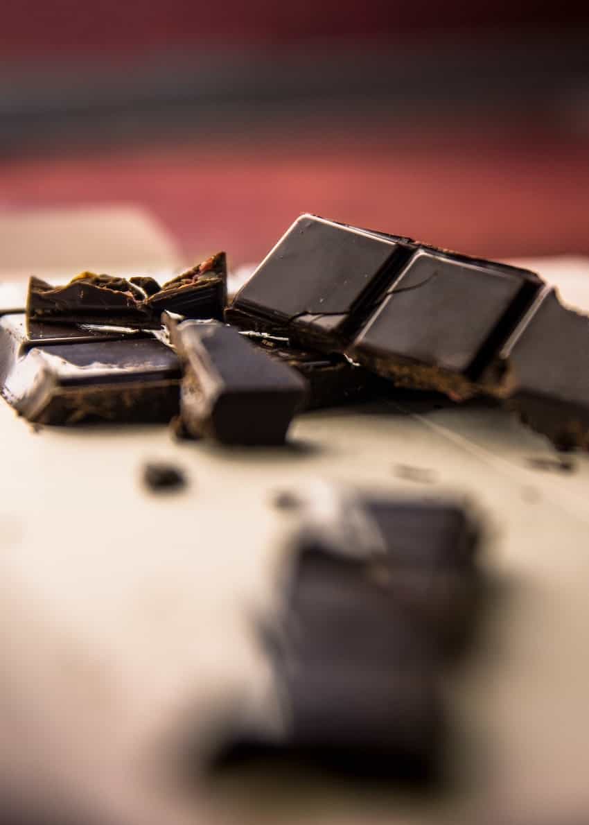 Chunks of Chocolate Couverture