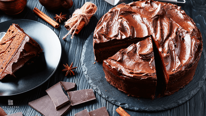 Whitakers Easy Chocolate Fudge Cake Recipe UK