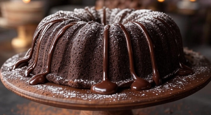 Luxurious Dark Chocolate Bundt Cake Recipe