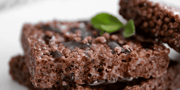 Chocolate Vegan Rice Crispy Treats Recipe (Made with Whitakers Vegan Dark Chocolate)