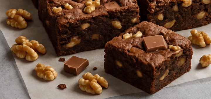 Rich and Fudgy Walnut Brownie Recipe
