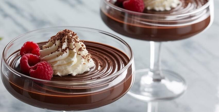 Vegan Chocolate Pudding Recipe UK with Whitakers Chocolate