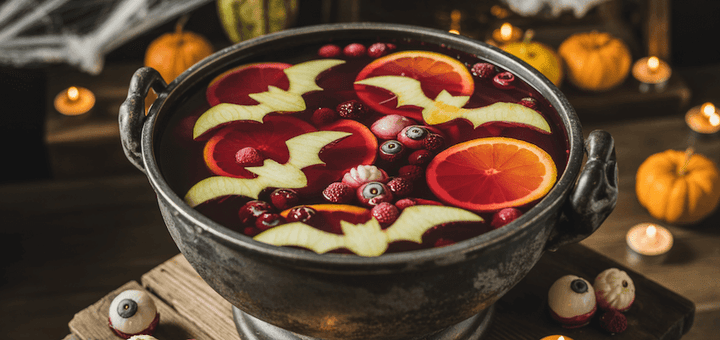 Deliciously Spooky Halloween Punch Recipe UK - Alcoholic and Non-Alcoholic Versions