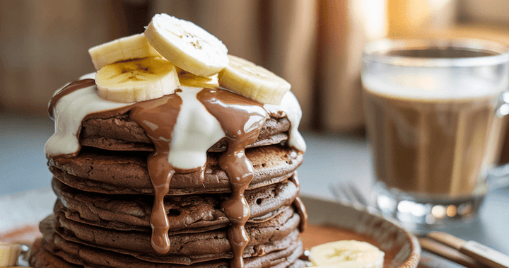Simple & Delicious Chocolate Protein Pancakes Recipe