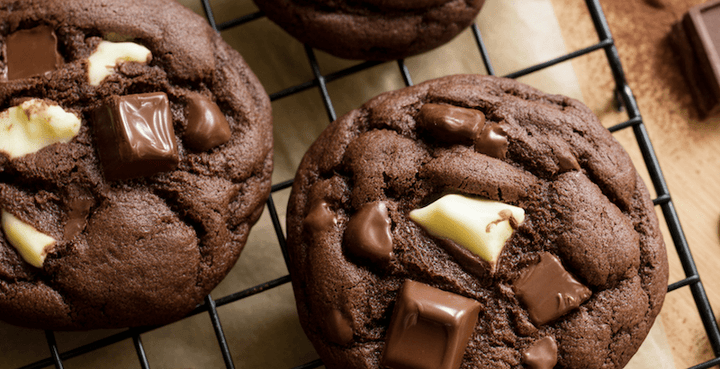 Delicious Triple Chocolate Cookie Recipe