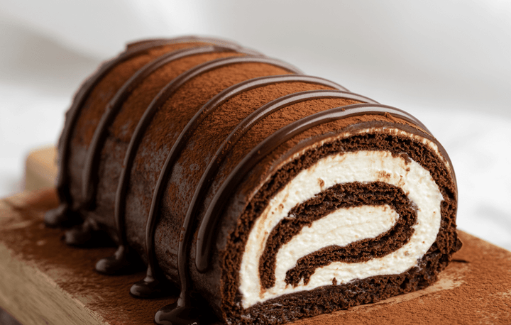 Delicious Flourless Chocolate Roulade Recipe