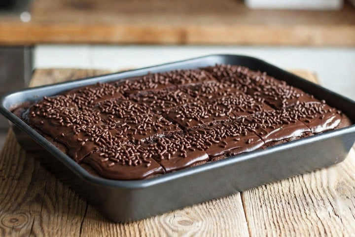 Nostaligc Old School Chocolate Tray Bake UK