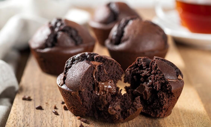 Moist & Tasty Low Fat Chocolate Muffin Recipe UK