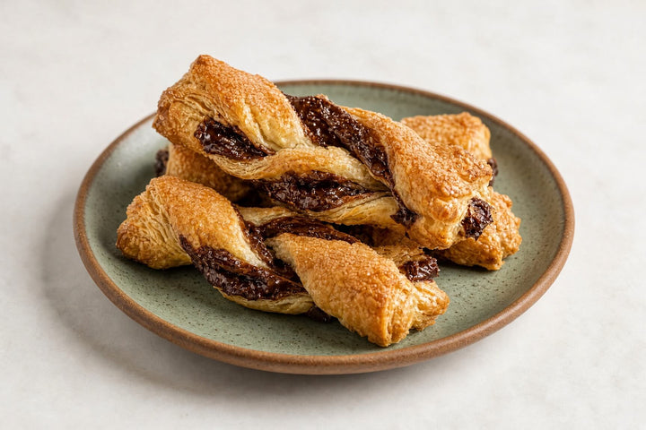 Tasty Chocolate Pastry Twists Recipe with Puff Pastry UK