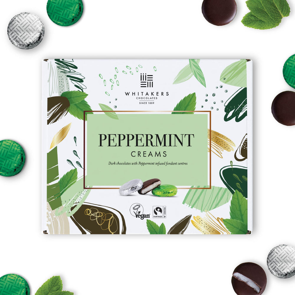 Dark Chocolate Peppermint Fondant Creams (200g)