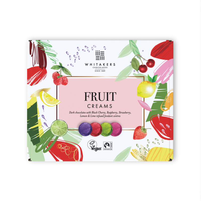 dark chocolate fruit fondant cream collection 200g gift box