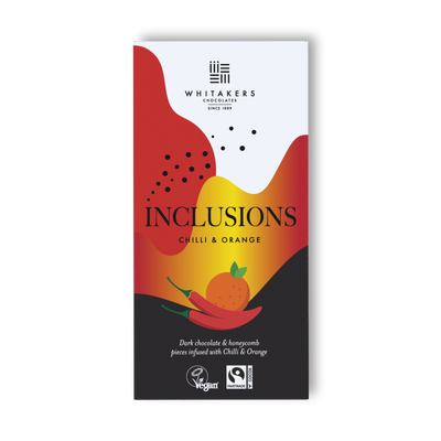 Dark Chilli & Orange Chocolate Bar (90g)