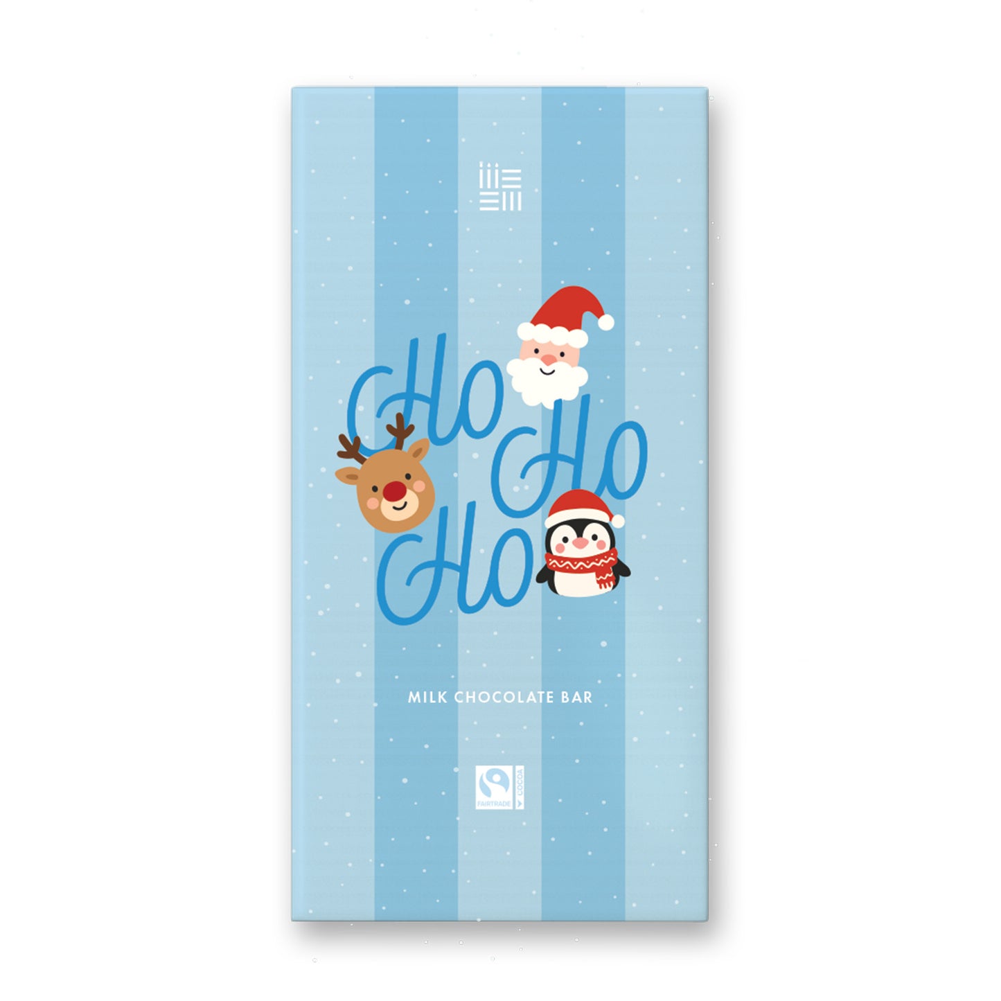 Christmas 'Ho Ho Ho' Milk Chocolate Bar (90g)