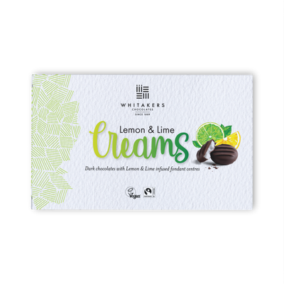 Dark Chocolate Lemon & Lime Fondant Creams (150g)