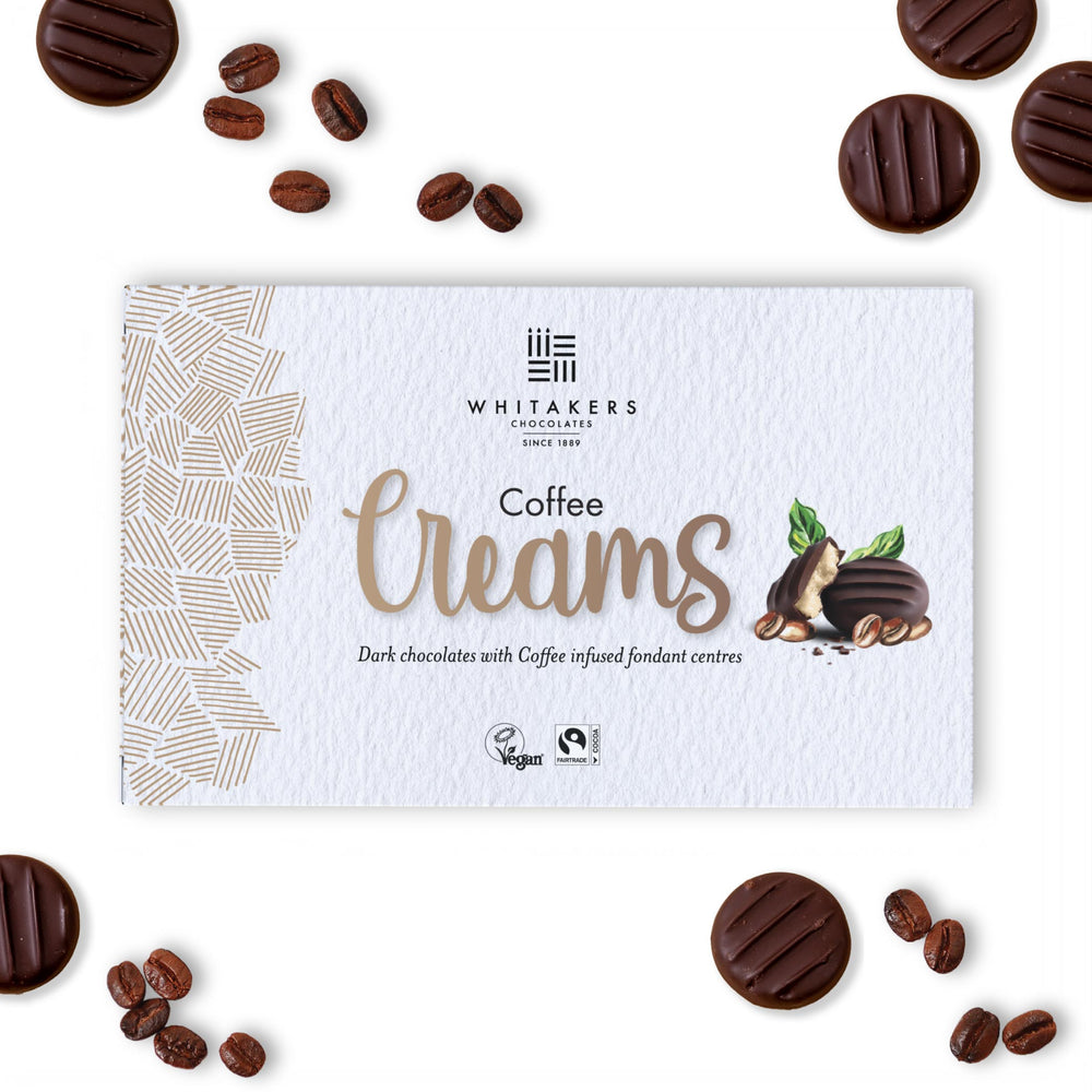 dark chocolate coffee cream 150g box