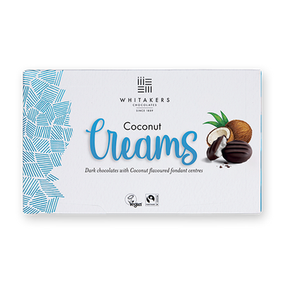 Dark Chocolate Coconut Fondant Creams (150g)
