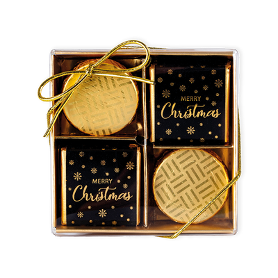 Merry Christmas 14 Chocolate Gift Box Selection (60g)