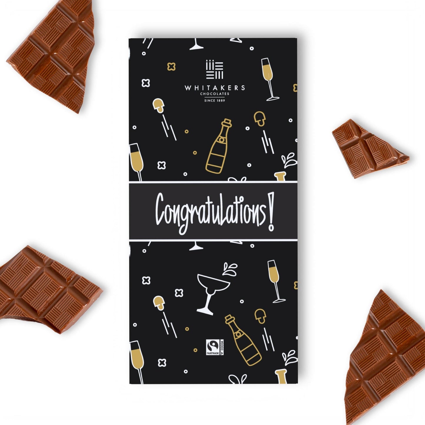 Congratulations Milk Chocolate Bar (90g)