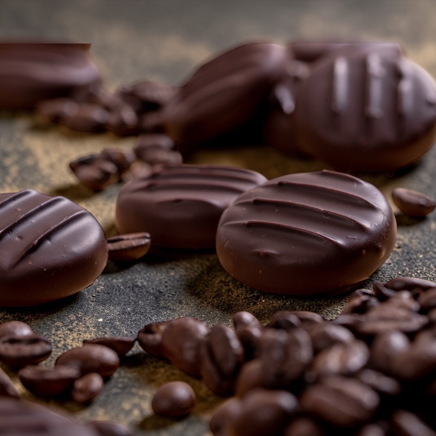 Dark Chocolate Coffee Fondant Creams (150g)