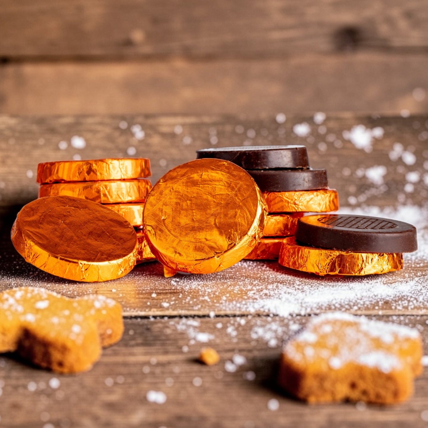 Dark Chocolate Gingerbread Honeycomb Crisps (165g)