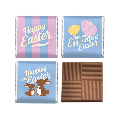 Milk chocolate 'Happy Easter' Neapolitans (750g)