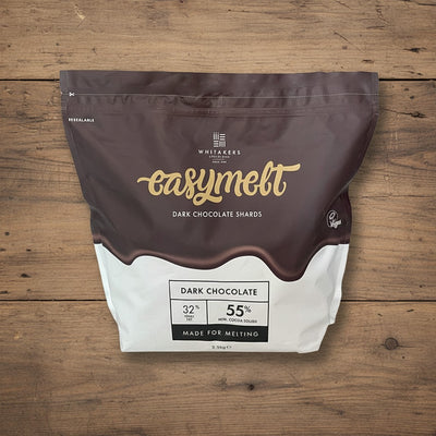 55% Dark Couverture Chocolate Easymelt Mini Shards (2.5kg)