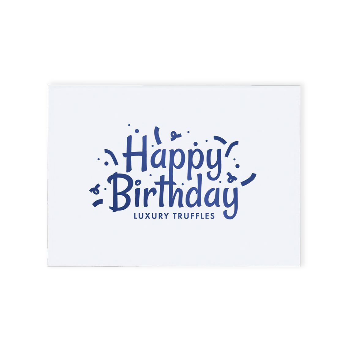 Celebrate birthdays with the delightful charm of Whitakers Chocolates' "Happy Birthday" 12 Chocolate Truffle Gift Box, a perfect blend of indulgence and celebratory cheer