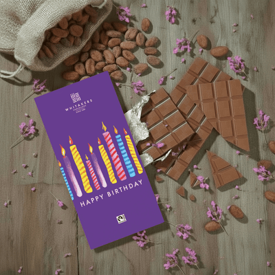 Happy Birthdays (Candles) Milk Chocolate Bar (90g)