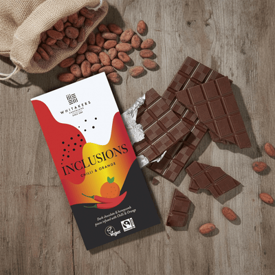 Dark Chilli & Orange Chocolate Bar (90g)