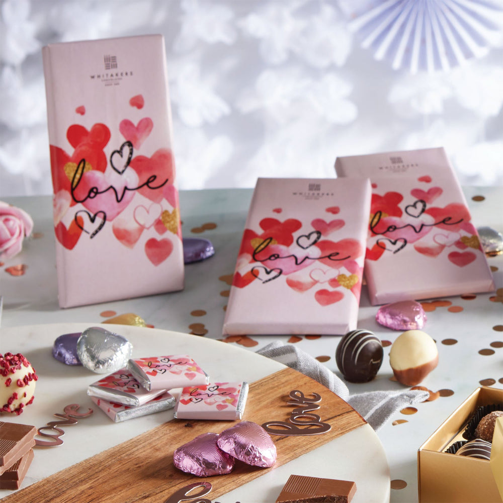 Love Heart Milk Chocolate Bar (90g)
