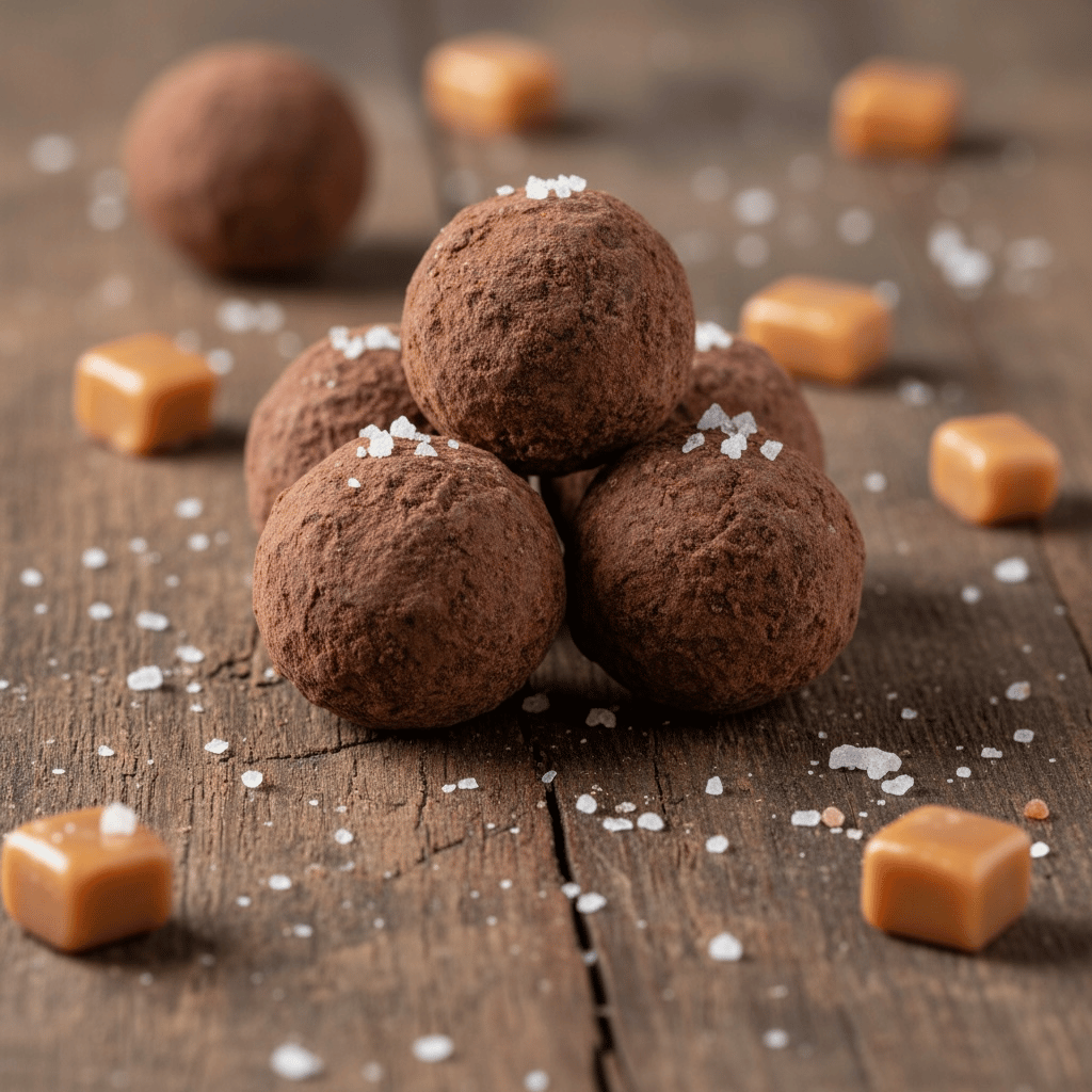 Milk Chocolate Salted Caramel Truffle Tub (1kg)
