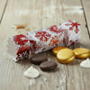 Red and White Chocolate Snowflake Mini Christmas Cracker (33g)