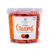 Dark Chocolate Foiled Orange Fondant Creams Tub (1kg)