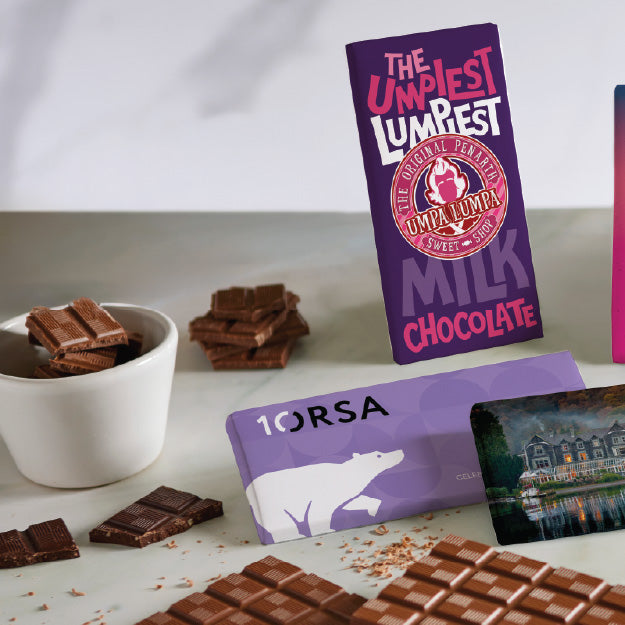 Custom Branded Chocolate Bars (90g)