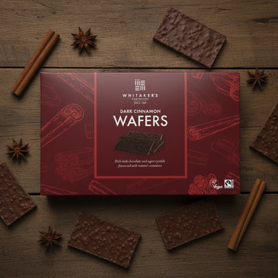 Dark Chocolate Cinnamon Wafers (150g)
