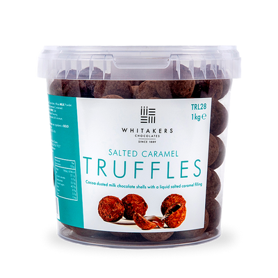 Milk Chocolate Salted Caramel Truffle Tub (1kg)
